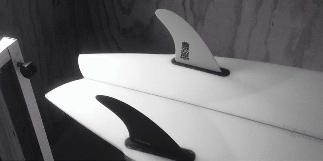 Mackie Surfboards Classic Twin Fin